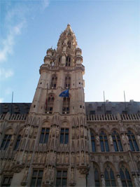 The town hall in Brussels