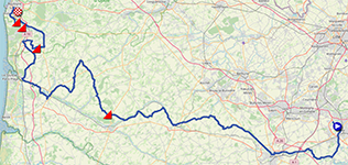 Le parcours de la deuxième étape du Tour de France 2025 Le parcours de la deuxième étape du Tour de France 2025