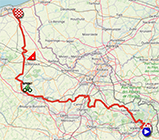 Le parcours de la troisième étape du Tour de France 2025 Le parcours de la troisième étape du Tour de France 2025