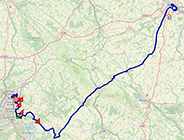 Le parcours de la quatrième étape du Tour de France 2025 Le parcours de la quatrième étape du Tour de France 2025