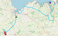 Le parcours de la septième étape du Tour de France 2025 Le parcours de la septième étape du Tour de France 2025