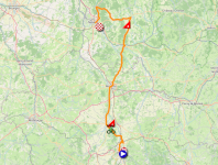 Le parcours de la onzième étape du Tour de France 2026