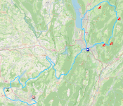 Le parcours de la dix-septième étape du Tour de France 2026
