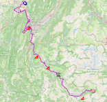 Le parcours de la dix-huitième étape du Tour de France 2026