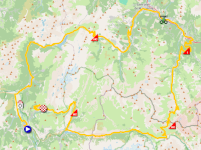 Le parcours de la vingtième étape du Tour de France 2026