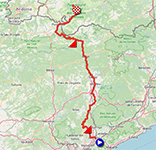 Le parcours de la troisième étape du Grand Départ du Tour de France 2026 Le parcours de la troisième étape du Grand Départ du Tour de France 2026