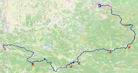 Le parcours de la quatrième étape du Tour de France 2026
