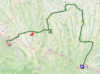 Le parcours de la cinquième étape du Tour de France 2026