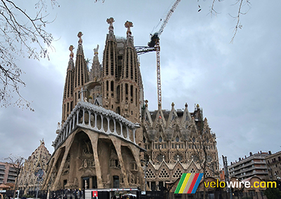 Les équipes passeront devant la Sagrada Familia - © Thomas Vergouwen / velowire.com Les équipes passeront devant la Sagrada Familia - © Thomas Vergouwen / velowire.com
