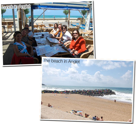 24 July 2007 - rest day: lunch in Anglet and Anglet s beach