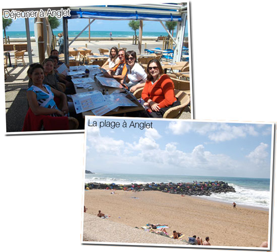 24 juillet 2007 - jour de repos : déjeuner à Anglet et la plage d Anglet