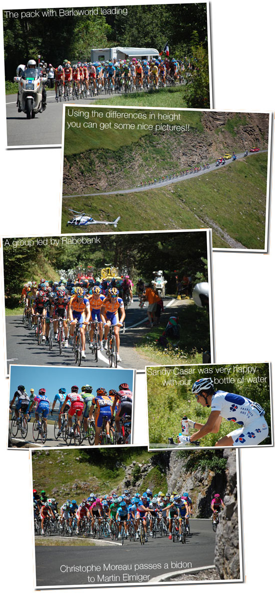 25 July 2007 - Orthez > Gourette - Col d Aubisque : a day with France Télévisions - Barloworld, Rabobank, Sandy Casar, Christophe Moreau & Martin Elmiger 25 July 2007 - Orthez > Gourette - Col d Aubisque : a day with France Télévisions - Barloworld, Rabobank, Sandy Casar, Christophe Moreau & Martin Elmiger