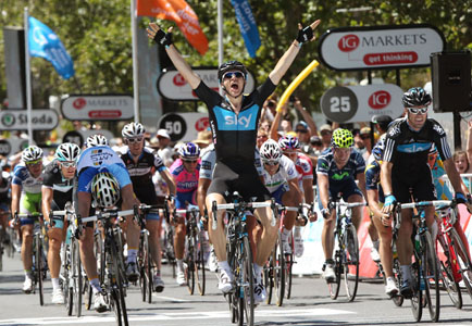 tour down under win cervelo