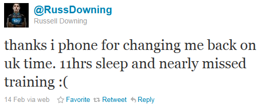 Russell Downing - tweet of the week Russell Downing - tweet of the week