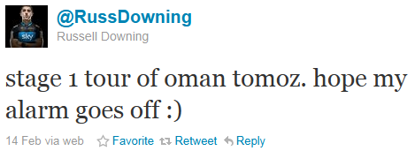 Russell Downing - tweet of the week Russell Downing - tweet of the week
