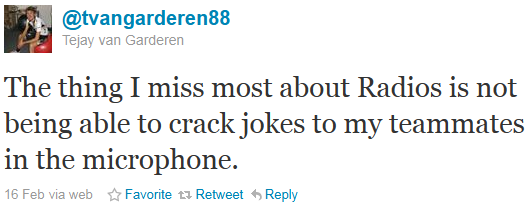 Tejay van Garderen - tweet of the week Tejay van Garderen - tweet of the week