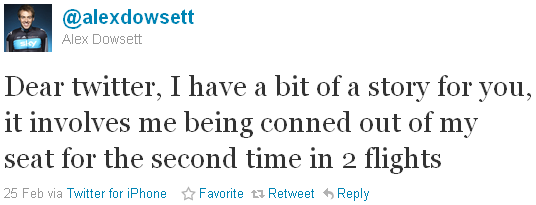 Alex Dowsett - tweet of the week