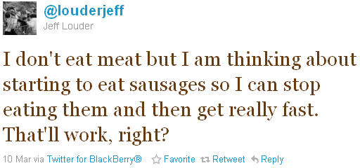 Jeff Louder - tweet of the week Jeff Louder - tweet of the week