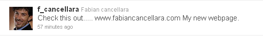Fabian Cancellara - tweet of the week