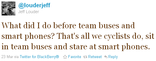 Jeff Louder - tweet of the week Jeff Louder - tweet of the week