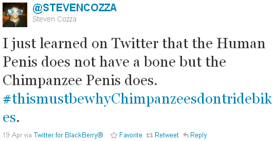 Steven Cozza - tweet of the week Steven Cozza - tweet of the week