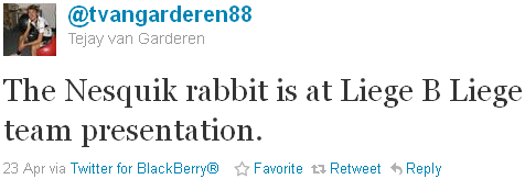 Tejay van Garderen - tweet of the week Tejay van Garderen - tweet of the week