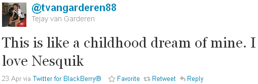 Tejay van Garderen - tweet of the week Tejay van Garderen - tweet of the week