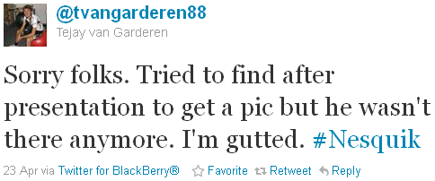 Tejay van Garderen - tweet of the week