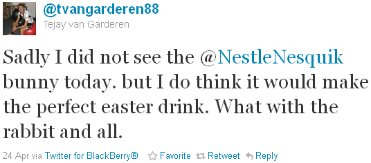 Tejay van Garderen - tweet of the week Tejay van Garderen - tweet of the week