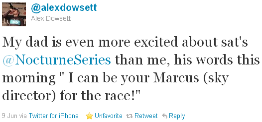 Alex Dowsett - tweet of the week