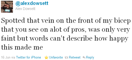 Alex Dowsett - tweet of the week