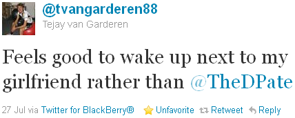 Tejay van Garderen - tweet of the week Tejay van Garderen - tweet of the week