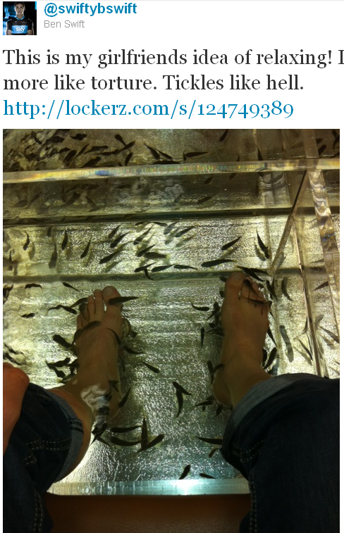 Ben Swift - tweet of the week Ben Swift - tweet of the week