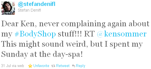 Stefan Denifl - tweet of the week Stefan Denifl - tweet of the week