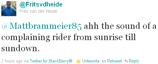 Frits van der Heide - tweet of the week Frits van der Heide - tweet of the week