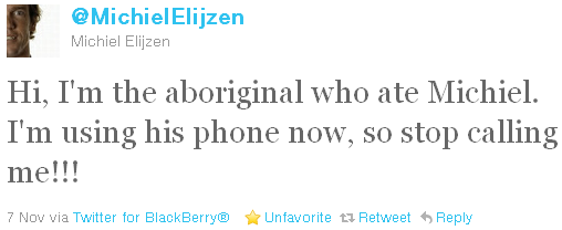 Michiel Elijzen - tweet of the week