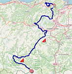 Le parcours de la quatorzième étape du Tour d'Espagne 2025
