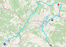 Het parcours van de zeventiende etappe van de Ronde van Spanje 2025 Het parcours van de zeventiende etappe van de Ronde van Spanje 2025