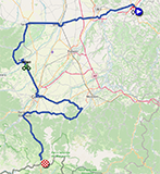 Le parcours de la deuxième étape du Tour d'Espagne 2025 Le parcours de la deuxième étape du Tour d'Espagne 2025