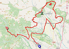 Le parcours de la troisième étape du Tour d'Espagne 2025 Le parcours de la troisième étape du Tour d'Espagne 2025