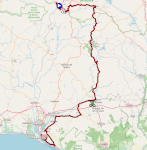 The race route of the sixteenth stage of the Tour of Spain 2026 The race route of the sixteenth stage of the Tour of Spain 2026