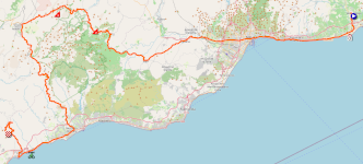 The race route of the nineteenth stage of the Tour of Spain 2026 The race route of the nineteenth stage of the Tour of Spain 2026