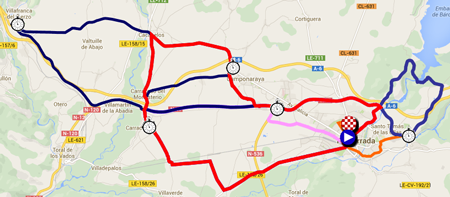 The race routes of the World Championships Cycling 2014 in Google Earth border= The race routes of the World Championships Cycling 2014 in Google Earth