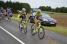 The peloton in the feeding zone (426x)