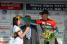 Jrme Cousin (Team Europcar) offers a flower to a miss (2) (350x)
