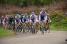 The Saur-Sojasun team leading the peloton (448x)