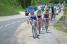 Maxime Mdrel (Saur-Sojasun) leading the peloton (269x)