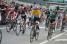 Bradley Wiggins (Team Sky) finishes with the peloton (530x)
