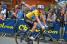 Bradley Wiggins (Team Sky) finisht in het geel (239x)