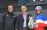 Christian Prudhomme, de burgemeester van Châteauneuf & Nacer Bouhanni (299x)